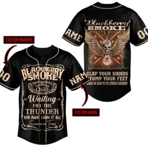 Blackberry Smoke Baseball Jersey For Men Women And Kids Gift for Fans