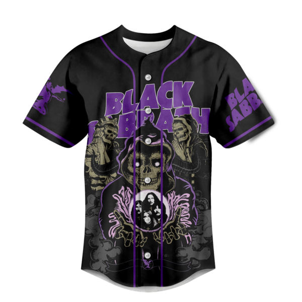 Black Sabbath Baseball Jersey For Men Women And Kids Gift for Fans