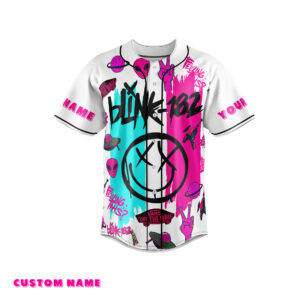 Blink Gift for Fans Baseball Jersey For Men Women And Kids Gift for Fans 3