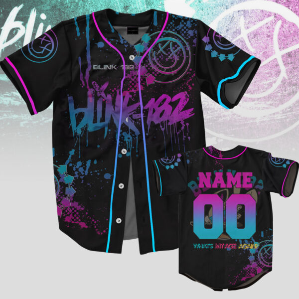 Blink Gift for Fans Baseball Jersey For Men Women And Kids Gift for Fans