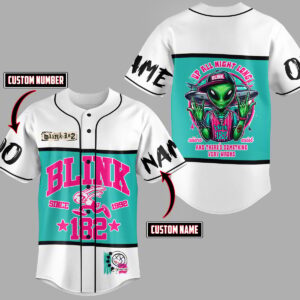 Blink Gift for Fans Baseball Jersey For Men Women And Kids Gift for Fans