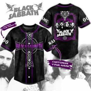 Black Sabbath Baseball Jersey For Men Women And Kids Gift for Fans