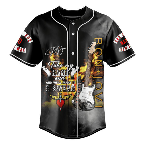 Bon Jovi Baseball Jersey For Men Women And Kids Gift for Fans