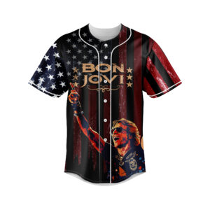 Bon Jovi Baseball Jersey For Men Women And Kids Gift for Fans 3