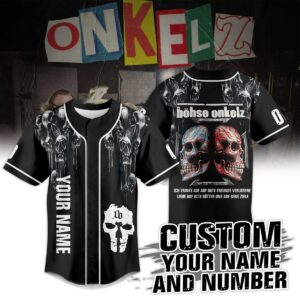 Bohse Onkelz Baseball Jersey For Men Women And Kids Gift for Fans