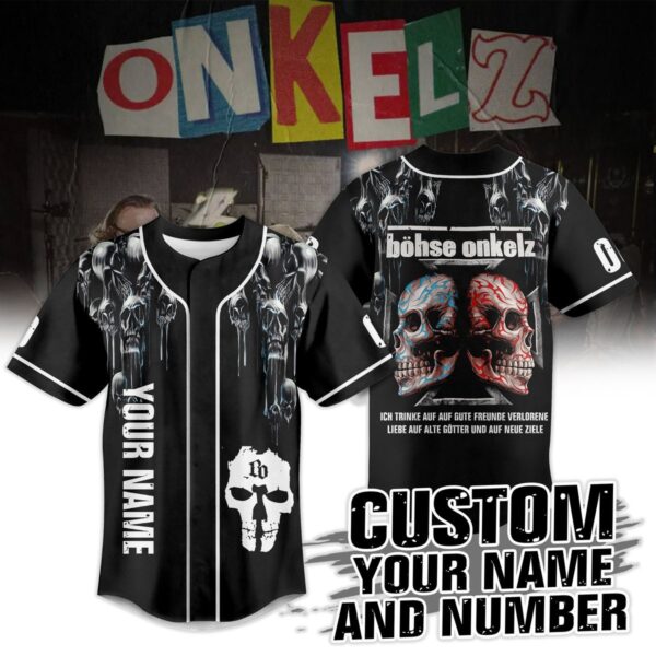 Bohse Onkelz Baseball Jersey For Men Women And Kids Gift for Fans