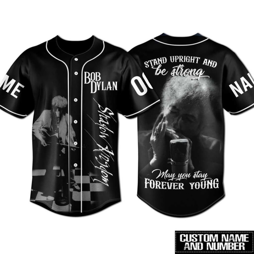 Bob Dylan Baseball Jersey For Men Women And Kids Gift for Fans Bob Dylan Baseball Jersey For Men Women And Kids Gift for Fans