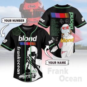 Blond Frankocean Baseball Jersey For Men Women And Kids Gift for Fans