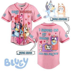 Bluey Baseball Jersey For Men Women And Kids Gift for Fans