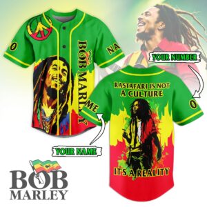 Bob Marley Baseball Jersey For Men Women And Kids Gift for Fans
