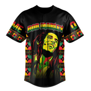 Bob Marley Baseball Jersey For Men Women And Kids Gift for Fans 1