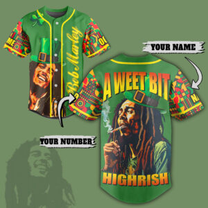 Bob Marley Baseball Jersey For Men Women And Kids Gift for Fans 1