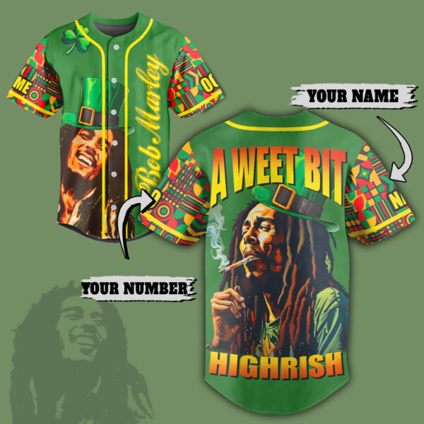 Bob Marley Baseball Jersey For Men Women And Kids Gift for Fans