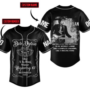 Bob Dylan Baseball Jersey For Men Women And Kids Gift for Fans
