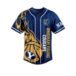 BYU Cougars football Baseball Jersey For Men Women And Kids Gift for Fans 3