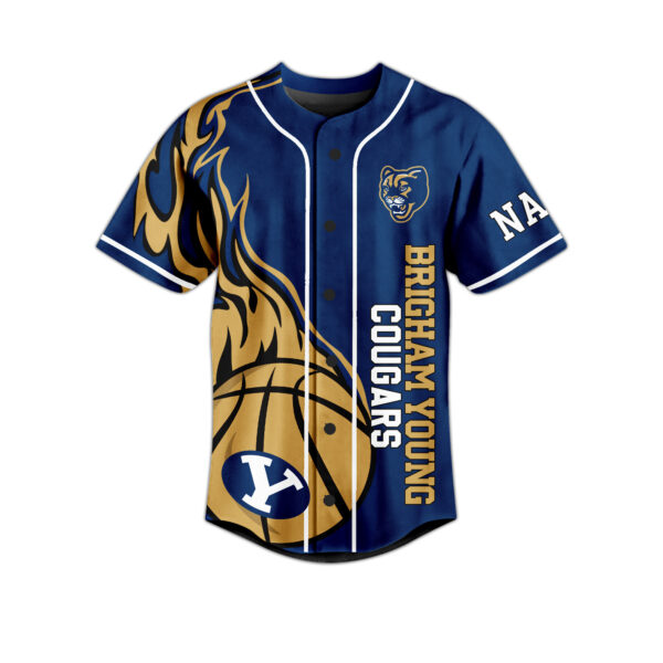 BYU Cougars football Baseball Jersey For Men Women And Kids Gift for Fans