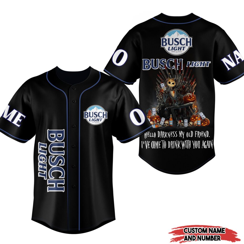 Busch Light Baseball Jersey For Men Women And Kids Gift for Fans Busch Light Baseball Jersey For Men Women And Kids Gift for Fans