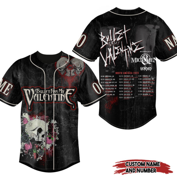 Bullet for My Valentine Baseball Jersey For Men Women And Kids Gift for Fans