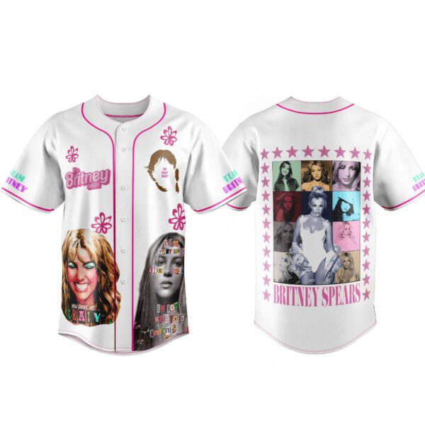 Britney Spears Baseball Jersey For Men Women And Kids Gift for Fans