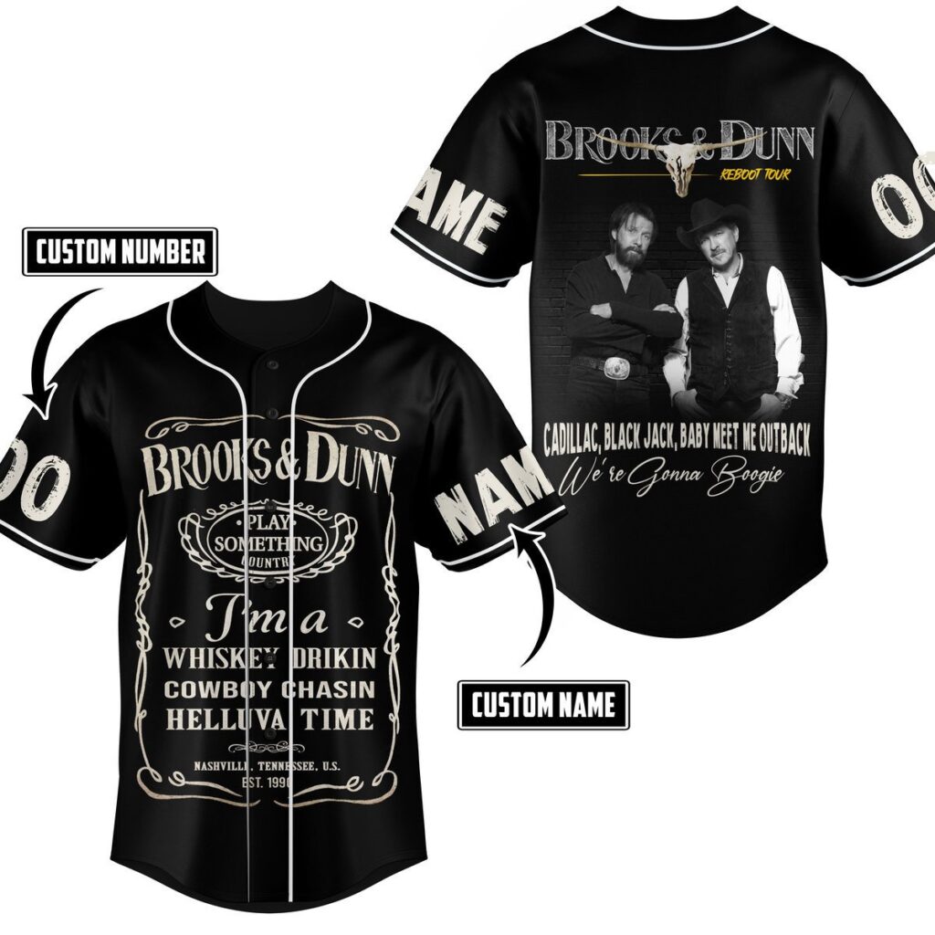 Brooks & Dunn Baseball Jersey For Men Women And Kids Gift for Fans Brooks & Dunn Baseball Jersey For Men Women And Kids Gift for Fans