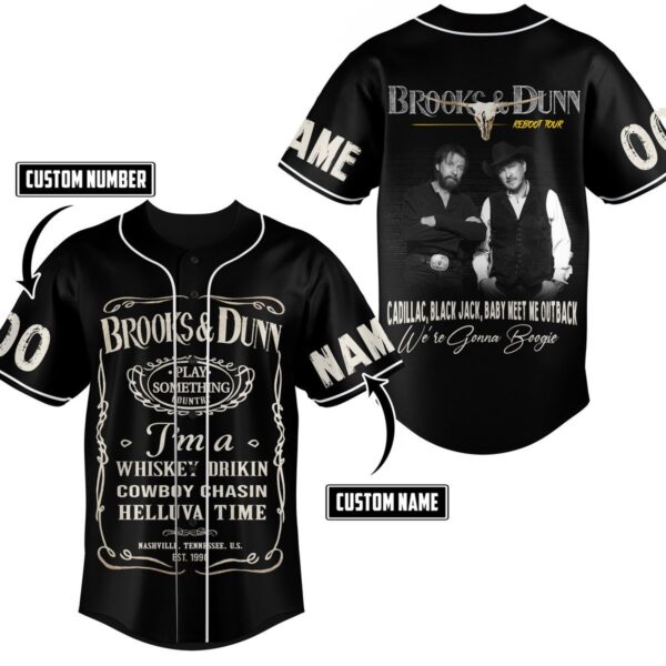 Brooks & Dunn Baseball Jersey For Men Women And Kids Gift for Fans