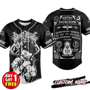Bring Me The Horizon Baseball Jersey For Men Women And Kids Gift for Fans