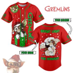 Bright Light For Midnight Gremlins Baseball Jersey For Men Women And Kids Gift for Fans