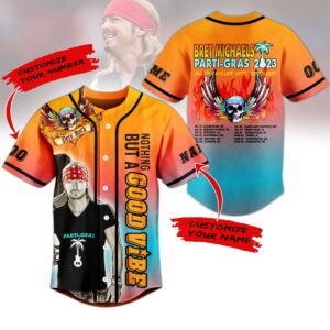 Bret Michaels Baseball Jersey For Men Women And Kids Gift for Fans