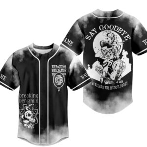 Breaking Benjamin Baseball Jersey For Men Women And Kids Gift for Fans