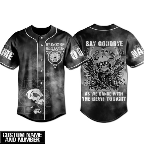 Breaking Benjamin Baseball Jersey For Men Women And Kids Gift for Fans