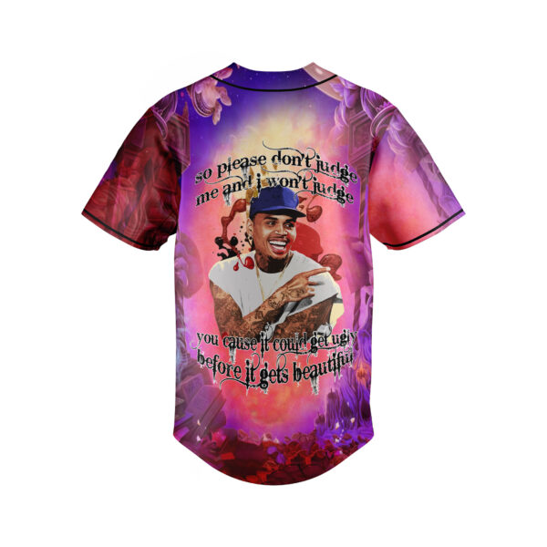 Chris Brown Baseball Jersey For Men Women And Kids Gift for Fans