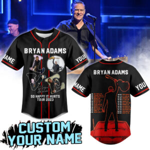 Bryan Adams Baseball Jersey For Men Women And Kids Gift for Fans