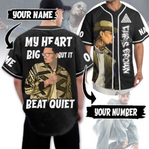 Chris Brown Baseball Jersey For Men Women And Kids Gift for Fans