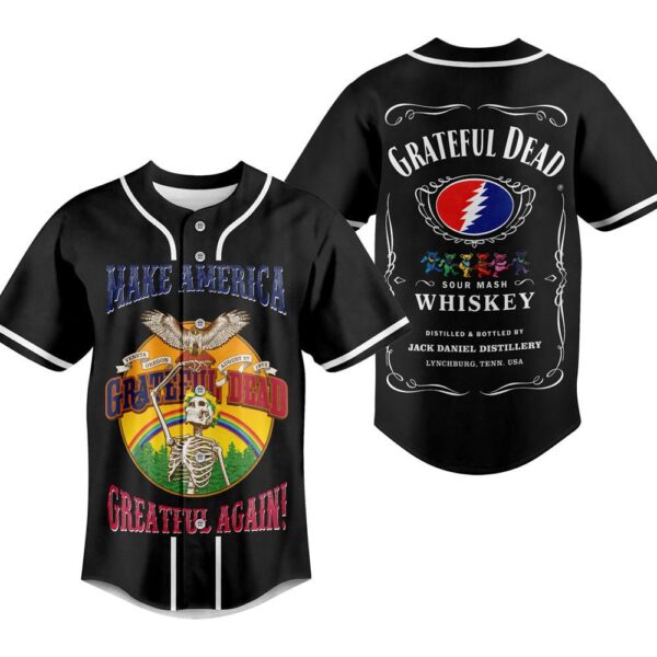 Grateful Dead Baseball Jersey For Men Women And Kids Gift for Fans