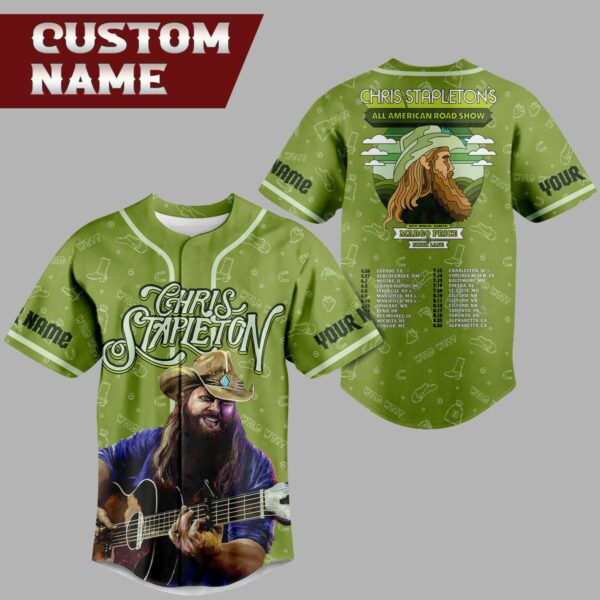 Chris Stapleton Baseball Jersey For Men Women And Kids Gift for Fans