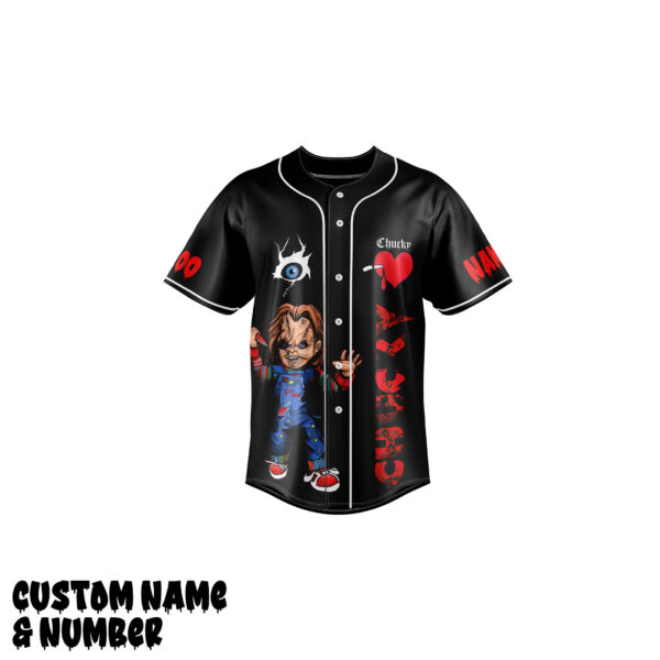 Chucky Friends Till the End Baseball Jersey For Men Women And Kids Gift for Fans