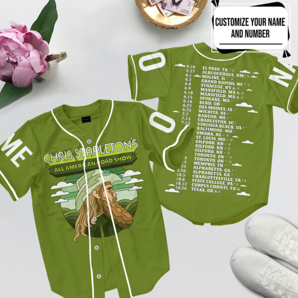 Chris Stapleton Baseball Jersey For Men Women And Kids Gift for Fans