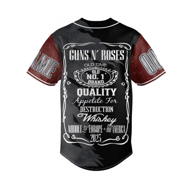 Guns N Roses Baseball Jersey For Men Women And Kids Gift for Fans