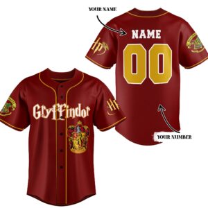 Gryffindor Baseball Jersey For Men Women And Kids Gift for Fans 3