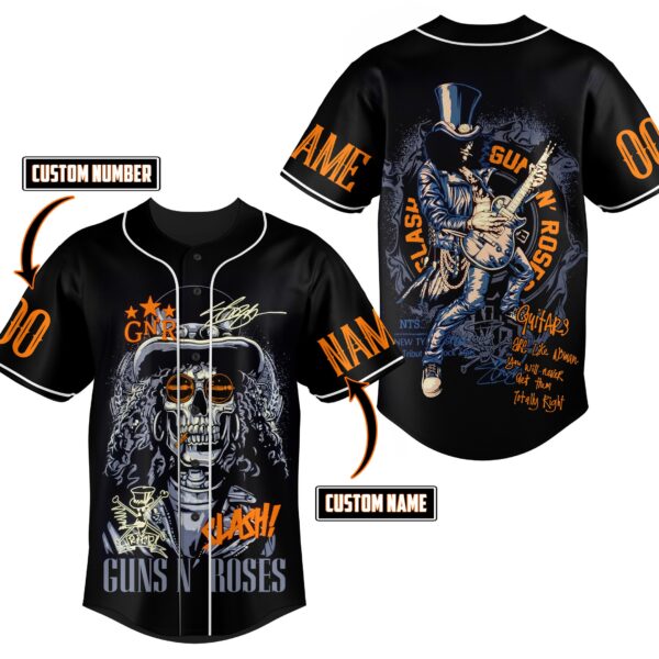 Guns N Roses Baseball Jersey For Men Women And Kids Gift for Fans