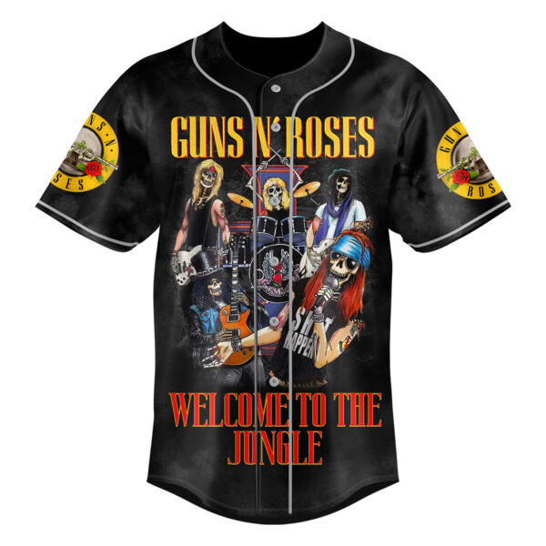 Guns N Roses Baseball Jersey For Men Women And Kids Gift for Fans