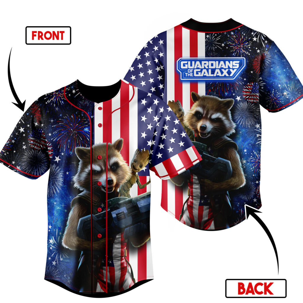 Guardians Of The Galaxy Baseball Jersey For Men Women And Kids Gift for Fans Guardians Of The Galaxy Baseball Jersey For Men Women And Kids Gift for Fans