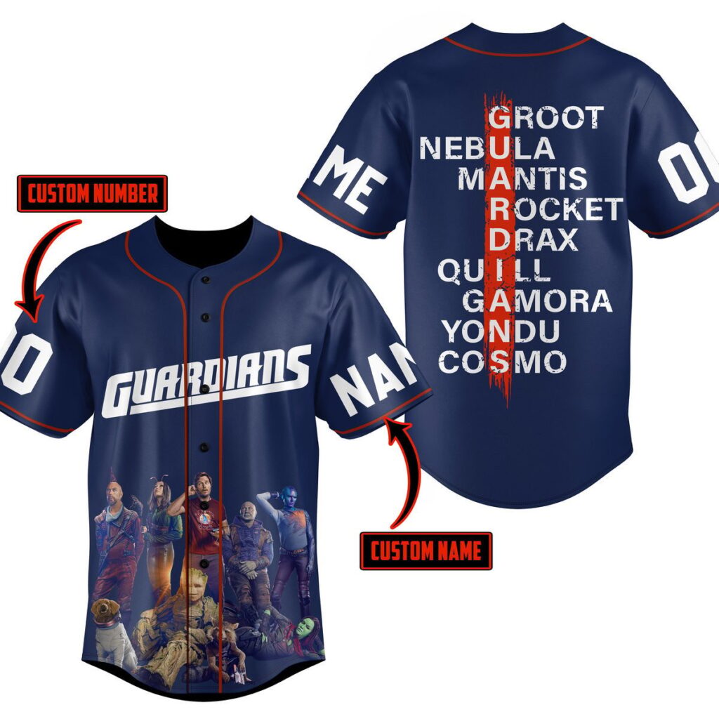 Groot Guardians Baseball Jersey For Men Women And Kids Gift for Fans