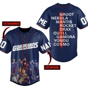 Groot Guardians Baseball Jersey For Men Women And Kids Gift for Fans
