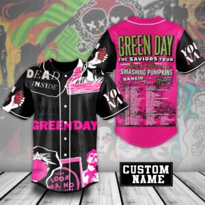 Green Day Baseball Jersey For Men Women And Kids Gift for Fans