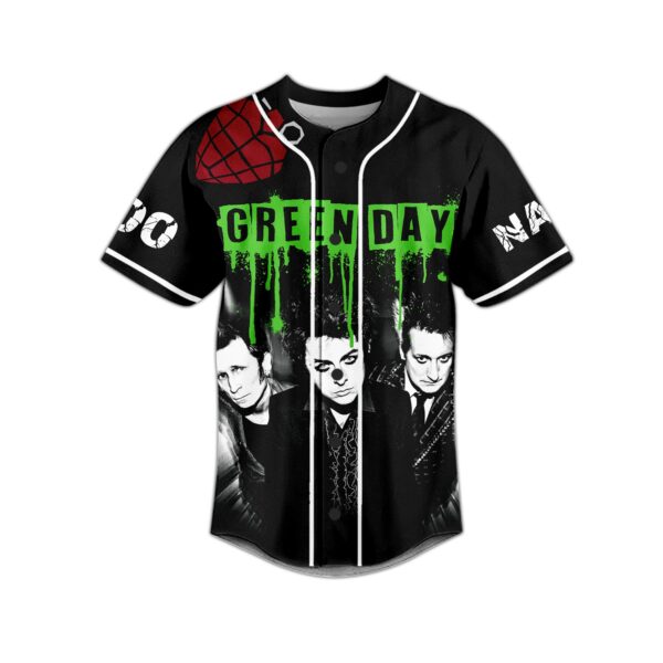 Green Day Baseball Jersey For Men Women And Kids Gift for Fans