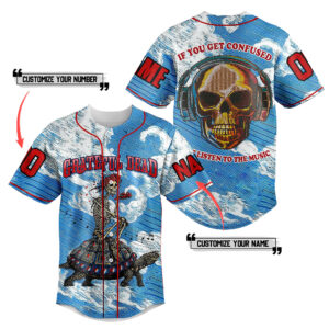 Grateful Dead Baseball Jersey For Men Women And Kids Gift for Fans 3