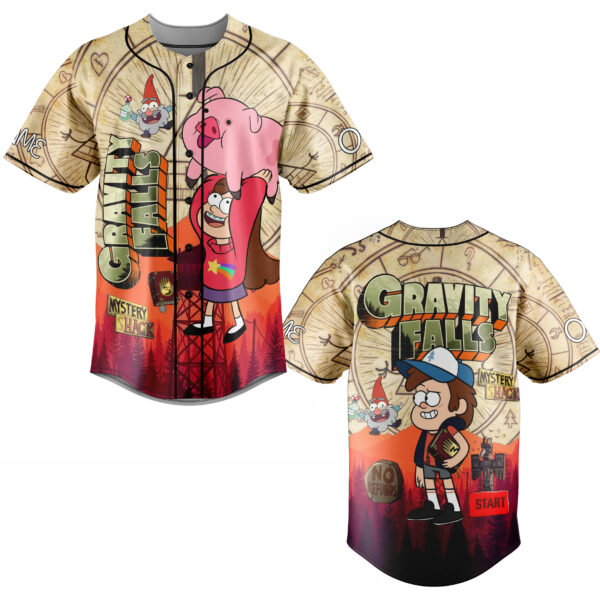 Gravity Falls Baseball Jersey For Men Women And Kids Gift for Fans