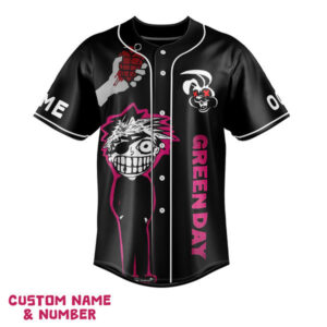 Green Day Baseball Jersey For Men Women And Kids Gift for Fans 3