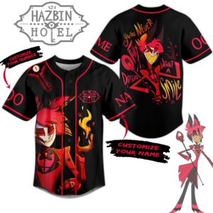 Hazbin Hotel Baseball Jersey For Men Women And Kids Gift for Fans 3